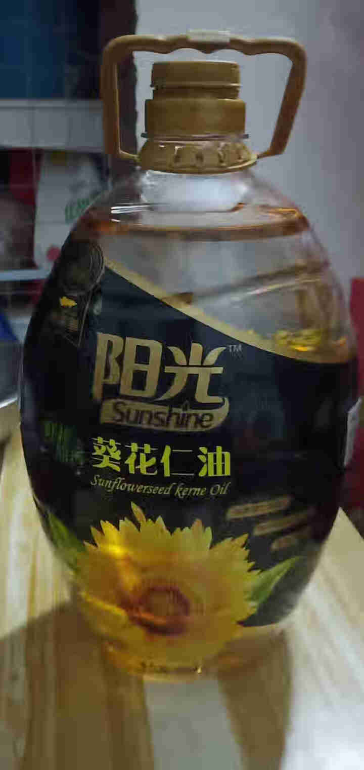 金龙鱼 食用油 阳光鲜榨原香葵花仁油5L怎么样，好用吗，口碑，心得，评价，试用报告,第2张