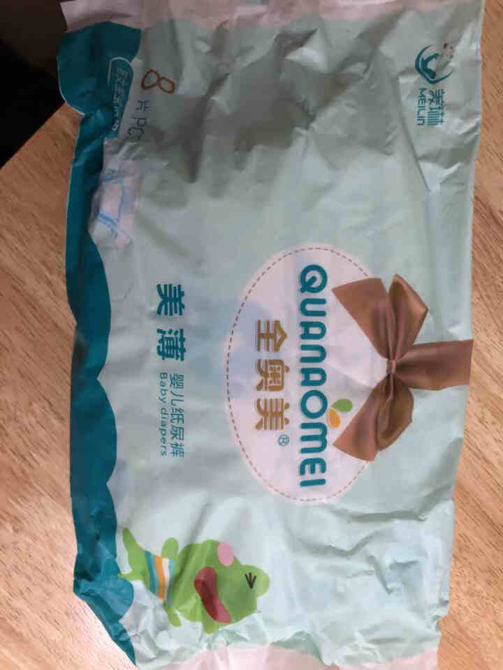 全奥美（Quanaomei）美薄系列婴儿纸尿裤尿不湿尿裤M码52片 L码体验装/8片怎么样，好用吗，口碑，心得，评价，试用报告,第2张