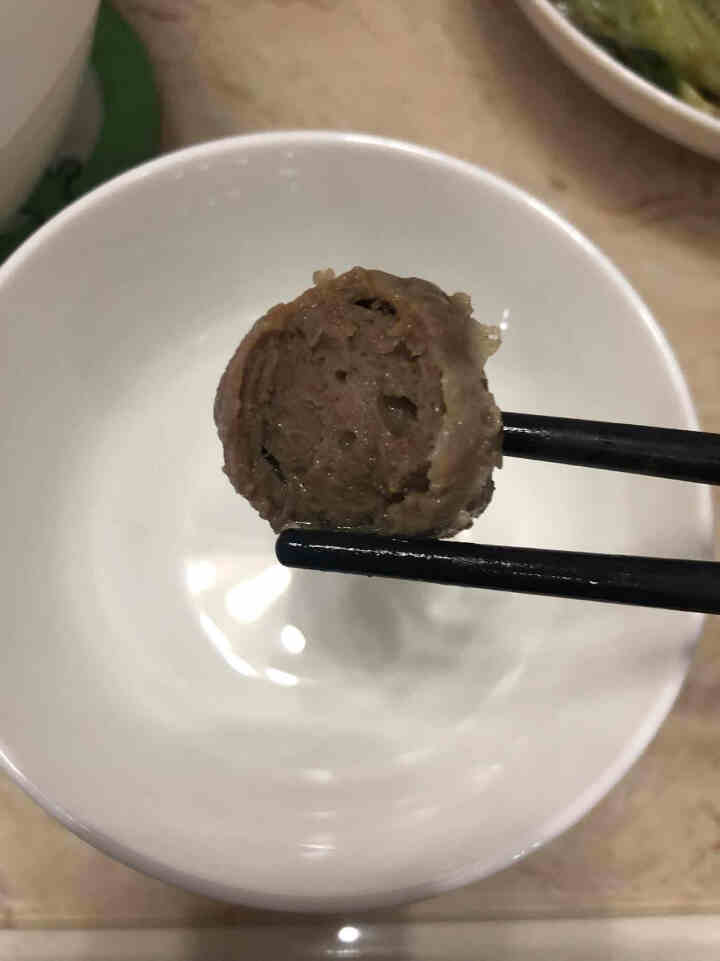 僑牛纯牛肉潮汕牛肉丸 正宗手工特产50g新鲜牛丸子火锅烧烤食材 牛肉丸50g怎么样，好用吗，口碑，心得，评价，试用报告,第3张