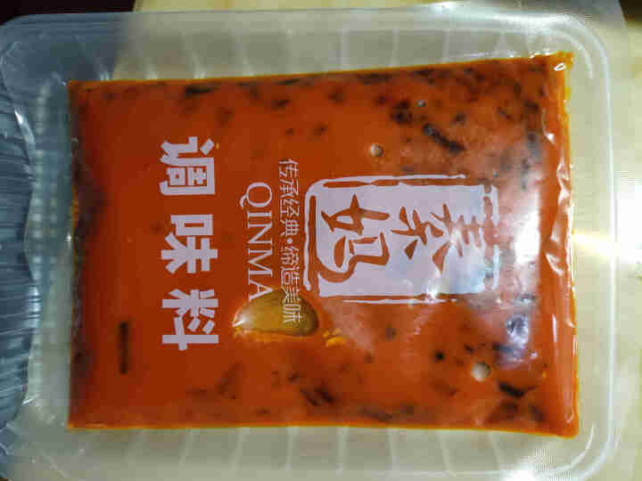 秦妈麻辣重庆味火锅底料200g 家用红汤牛油老火锅底料怎么样，好用吗，口碑，心得，评价，试用报告,第3张