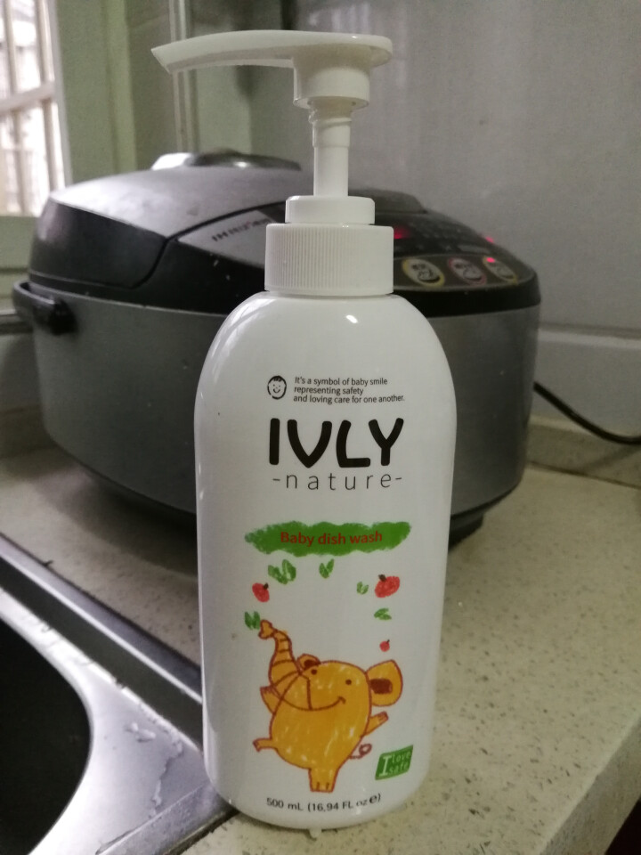 Ivly nature 韩国原装进口婴幼儿童宝宝新生儿专用餐具水果蔬菜清洗液500ml 500ml果蔬清洗液怎么样，好用吗，口碑，心得，评价，试用报告,第2张