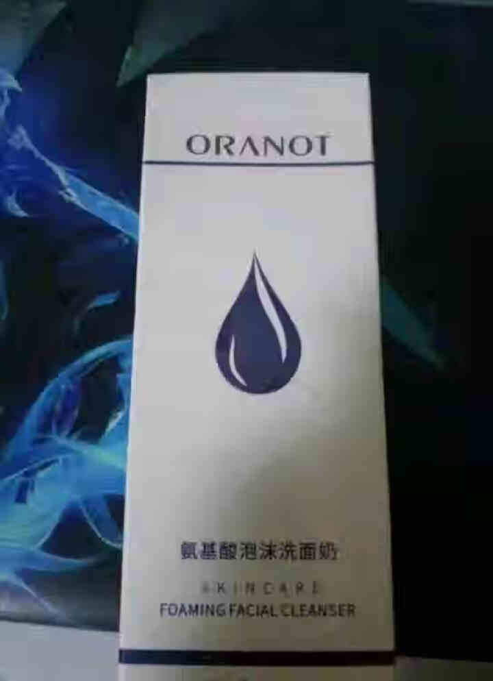 ORANOT奥兰诺氨基酸洗面奶女深层清洁温和洁面乳敏感肌适用男净润洗面霜200ml大容量 氨基酸洁面乳 200ml/瓶 弱酸性怎么样，好用吗，口碑，心得，评价，,第4张