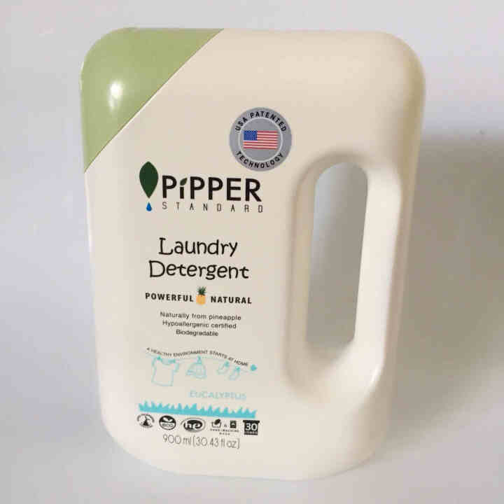 PIPPER 洗衣液柠檬香型 900ml 婴儿洗衣液 植物酵素 柠檬草香型怎么样，好用吗，口碑，心得，评价，试用报告,第2张