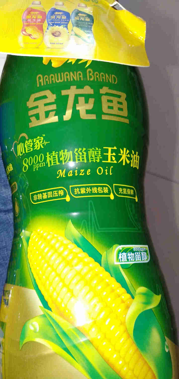 金龙鱼健康美味三联装 900ML*3(阳光葵花籽油、特香花生油、植物甾醇玉米油）怎么样，好用吗，口碑，心得，评价，试用报告,第4张