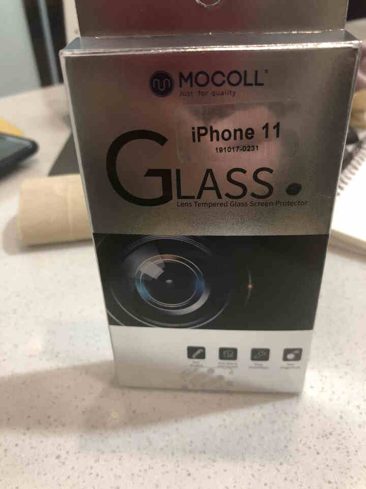 摩可 苹果11 pro max/iphone11/11 pro钢化玻璃保护膜后摄像头高清防爆防刮 苹果11 高清镜头膜怎么样，好用吗，口碑，心得，评价，试用报告,第4张