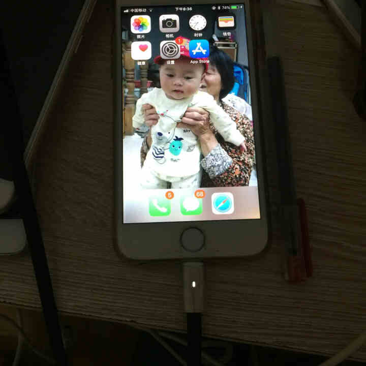 梵维派 苹果数据线充电线快充加长手机充电器线带灯iphonexsmax/6s78plus/xr 黑色1.2米锌合金提速50%怎么样，好用吗，口碑，心得，评价，试,第4张