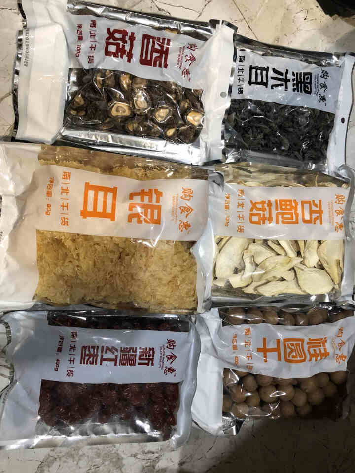 购食惠 干货礼盒 6种1180g（食用菌菇 干货 礼包 山珍 干菌 礼盒）怎么样，好用吗，口碑，心得，评价，试用报告,第3张