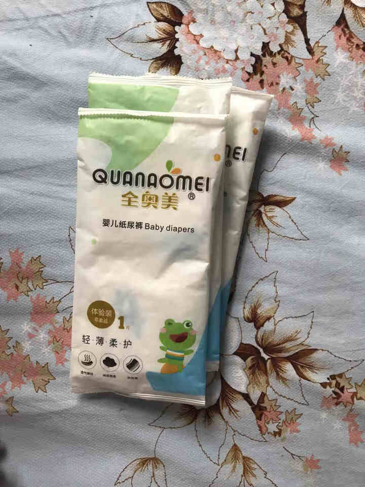 全奥美（Quanaomei）轻薄柔护系列婴儿纸尿裤尿不湿尿裤NB/S/M/L/XL 体验装L 4片（9,第4张