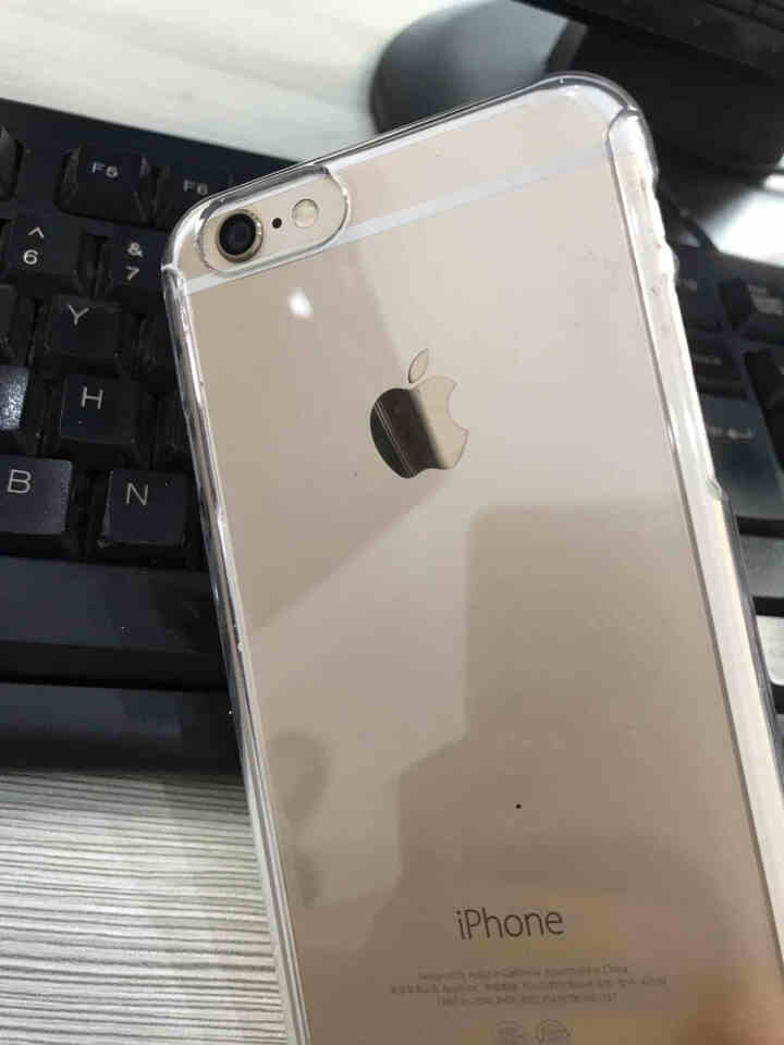 晶罡 iphone6s手机壳苹果6/7/8plus护盾双面全包防摔保护套潮男女款透明新款带钢化膜外套 苹果6/6S,第2张