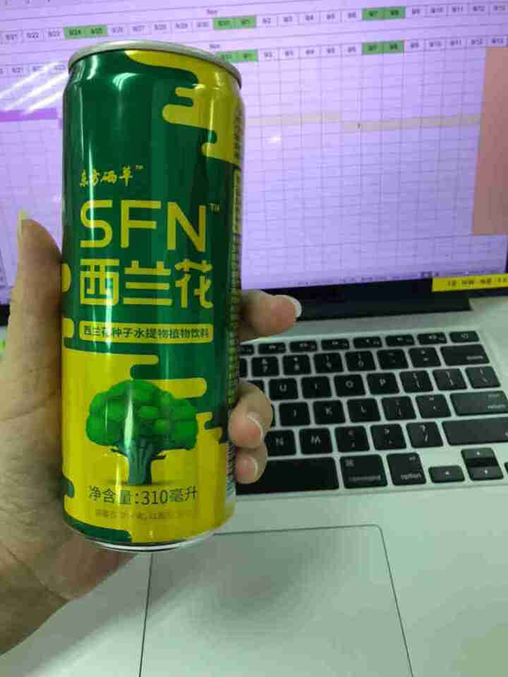 东方硒草 SFN西兰花种子水提物植物饮料 萝卜硫苷 310ml*2罐装怎么样，好用吗，口碑，心得，评价，试用报告,第5张