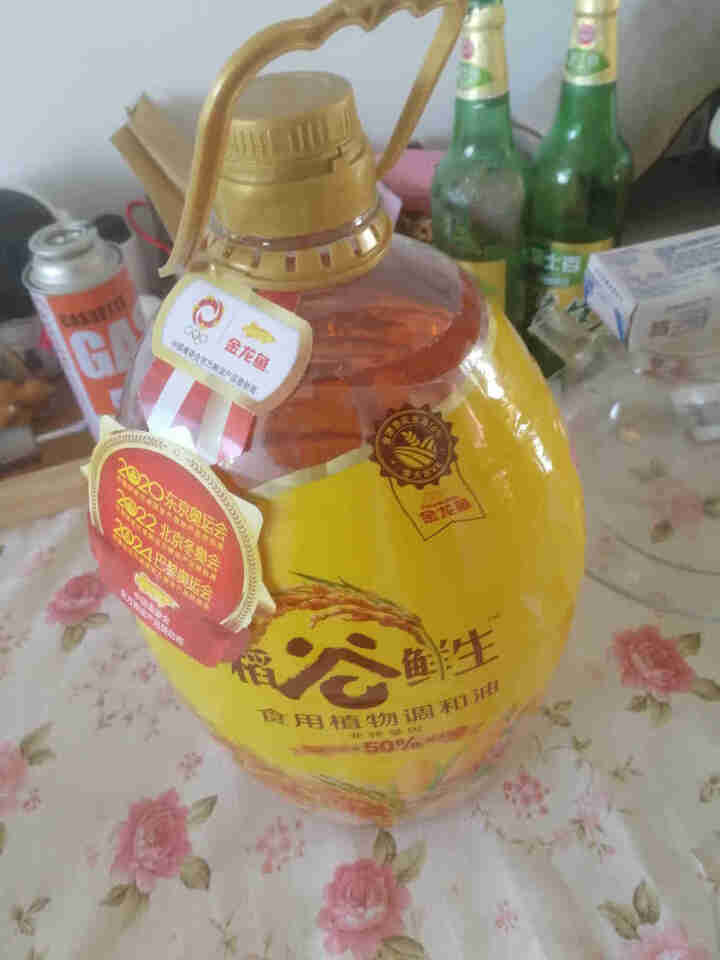 金龙鱼 食用油 稻谷鲜生食用植物调和油5L怎么样，好用吗，口碑，心得，评价，试用报告,第4张