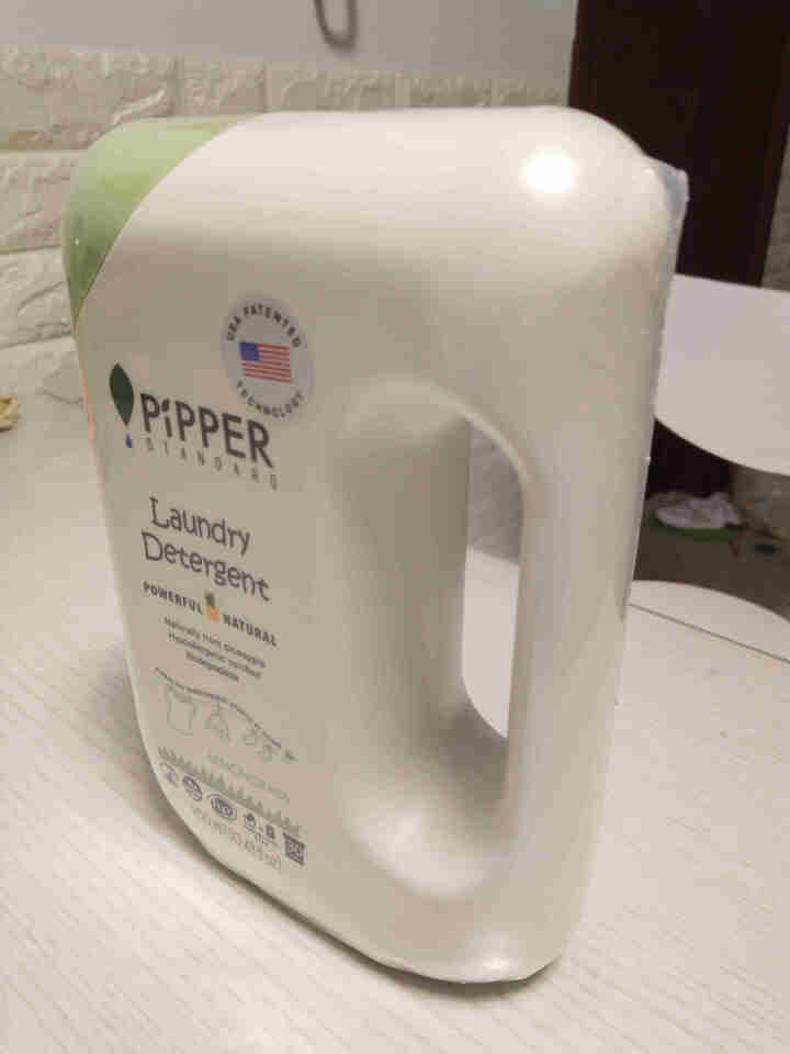 PIPPER 洗衣液柠檬香型 900ml 婴儿洗衣液 植物酵素 柠檬草香型怎么样，好用吗，口碑，心得，评价，试用报告,第4张