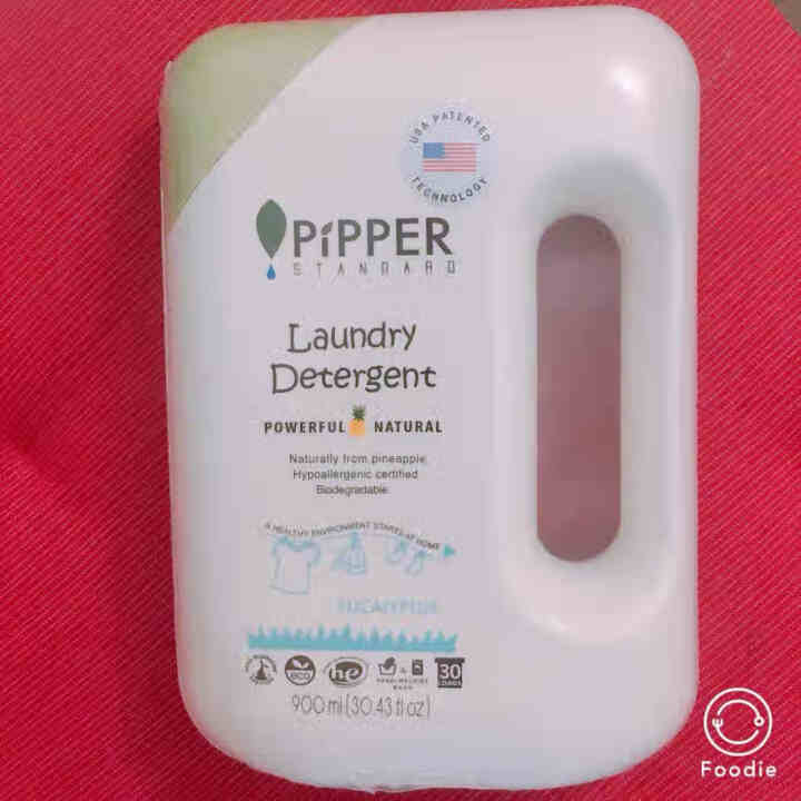 PIPPER 洗衣液尤加利香 900ml 婴儿洗衣液 植物酵素 尤加利香型怎么样，好用吗，口碑，心得，评价，试用报告,第2张