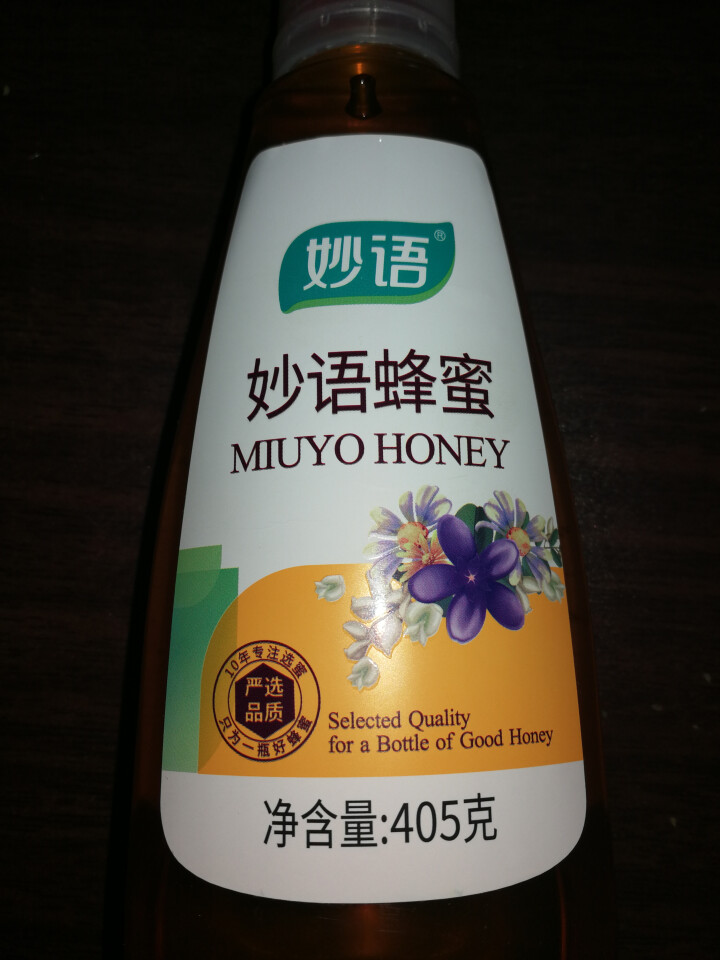 妙语（MiuYo）纯净天然农家自产土取蜂蜜 405g*1瓶怎么样，好用吗，口碑，心得，评价，试用报告,第2张