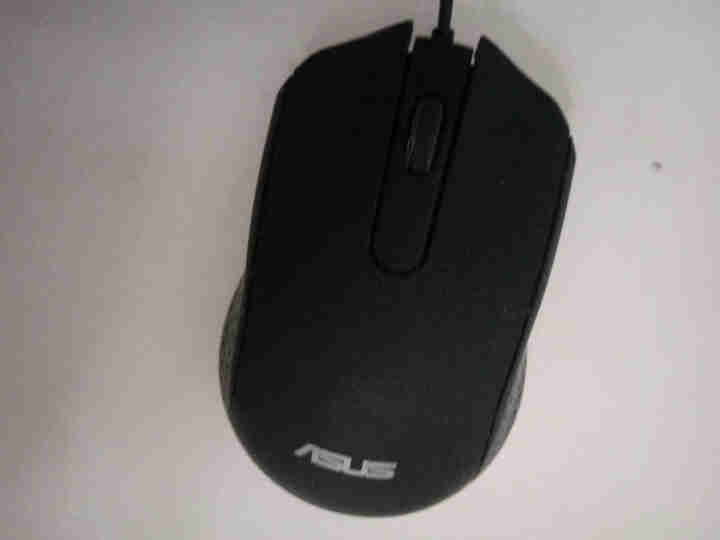 华硕（ASUS） 有线USB鼠标 笔记本台式电脑通用家用鼠标黑色 AE,第2张