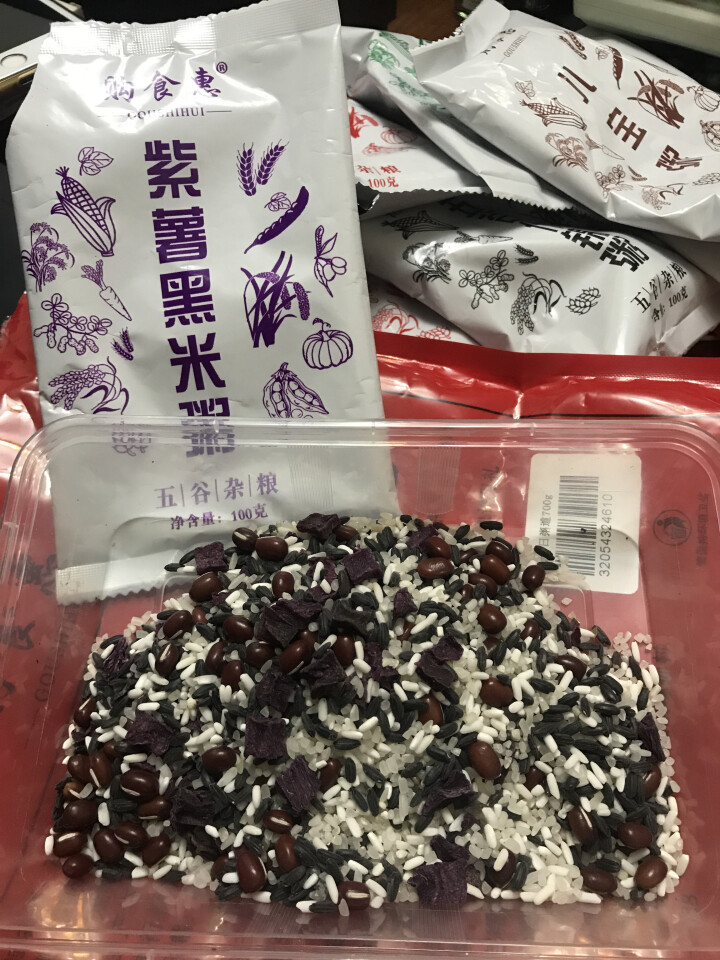 购食惠 7日粥道 五谷杂粮 粥米 7种700g（粥米 粗粮 组合 杂粮 八宝粥原料）怎么样，好用吗，口碑，心得，评价，试用报告,第4张