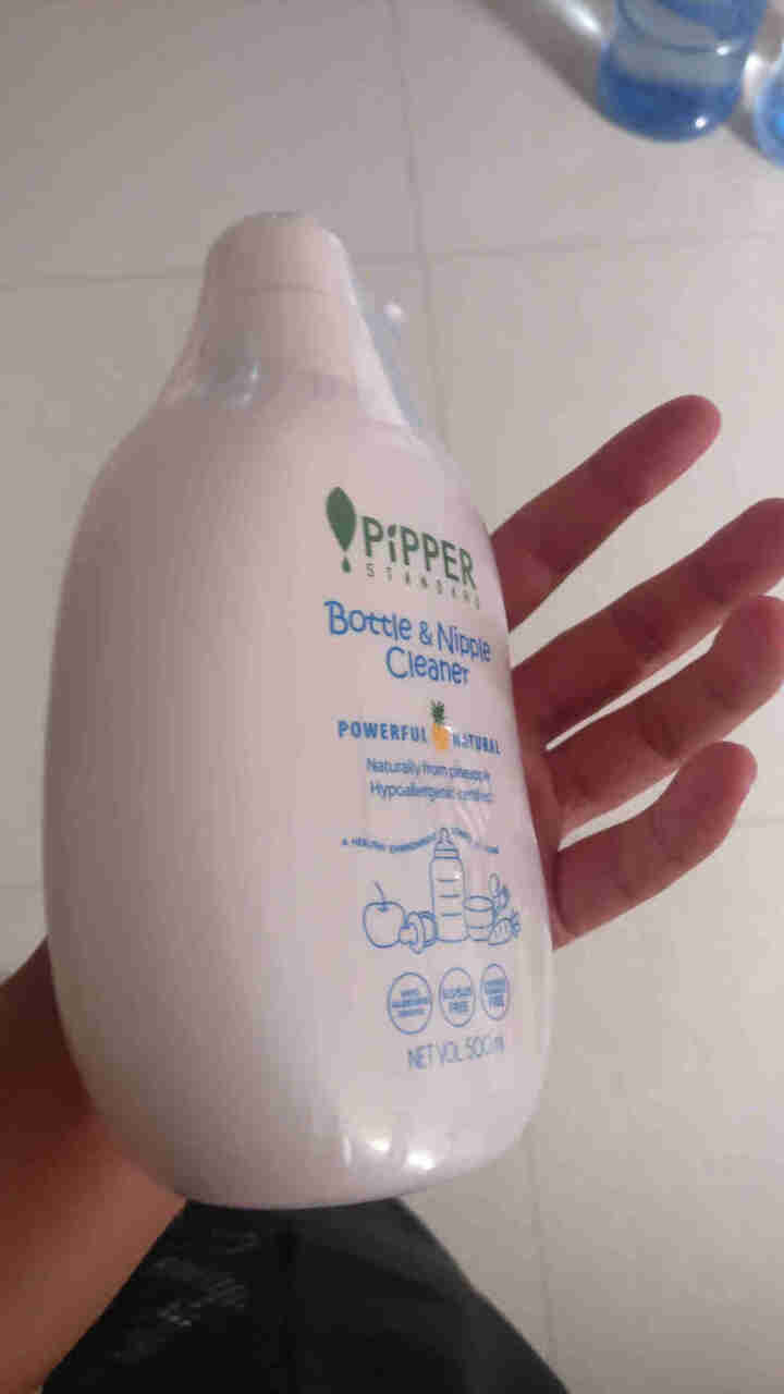 PIPPER 奶瓶奶嘴清洁剂 500ml 植物酵素 清洁剂奶瓶怎么样，好用吗，口碑，心得，评价，试用报告,第4张