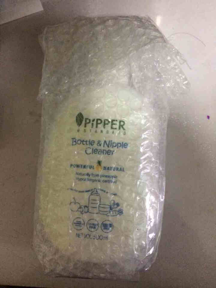 PIPPER 奶瓶奶嘴清洁剂 500ml 植物酵素 清洁剂奶瓶怎么样，好用吗，口碑，心得，评价，试用报告,第2张