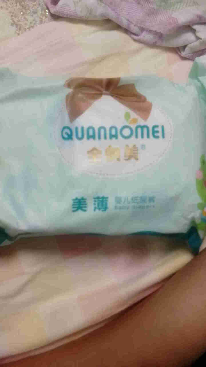 全奥美（Quanaomei）美薄系列婴儿纸尿裤尿不湿尿裤M码52片 XL码体验装/8片怎么样，好用吗，口碑，心得，评价，试用报告,第3张