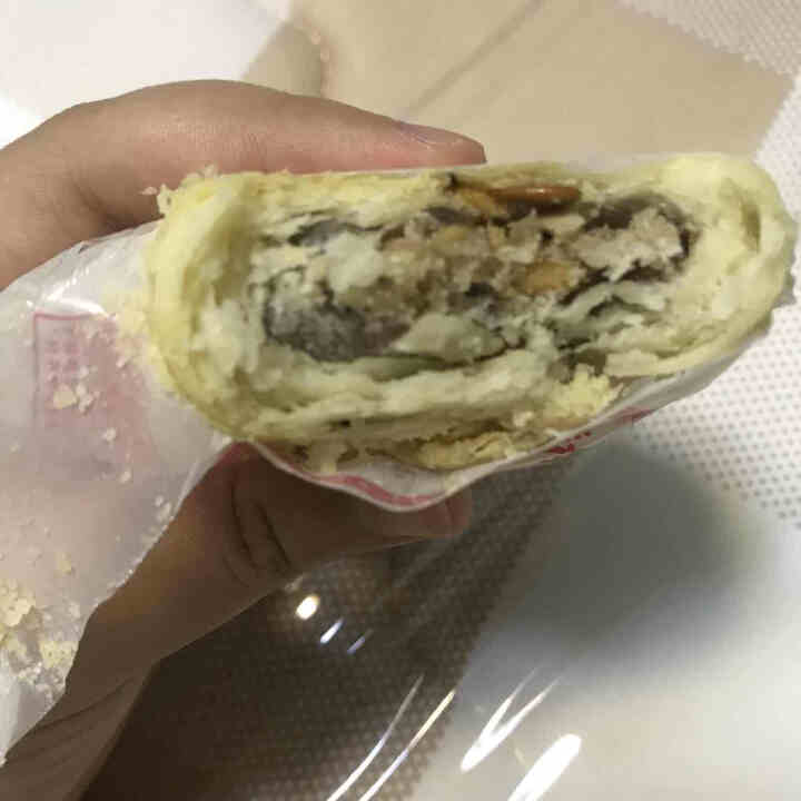 稻香村月饼苏式310g中秋酥皮五仁零食豆沙多口味椒盐月饼特产团购 苏式玫瑰月饼310g怎么样，好用吗，口碑，心得，评价，试用报告,第4张