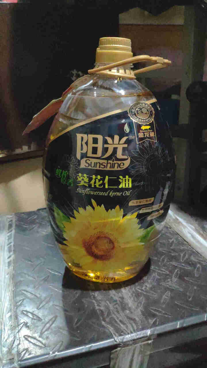 金龙鱼 食用油 阳光鲜榨原香葵花仁油5L怎么样，好用吗，口碑，心得，评价，试用报告,第4张