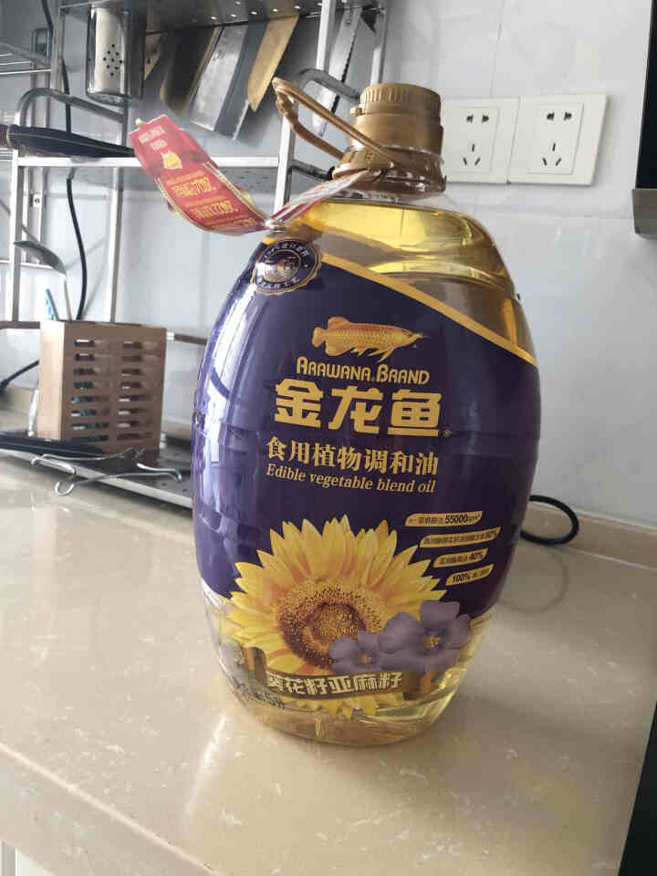 金龙鱼 食用油 物理压榨 葵花籽 亚麻籽 食用调和油5L怎么样，好用吗，口碑，心得，评价，试用报告,第3张