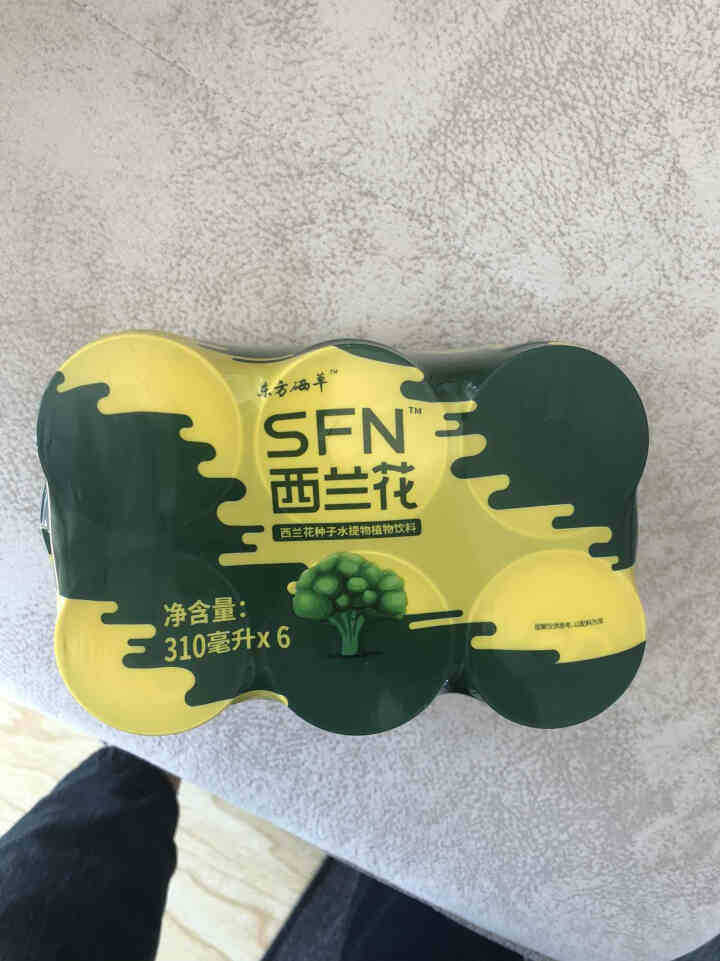 东方硒草 SFN西兰花植物饮料 种子水提物 萝卜硫苷 酸甜爽口 整箱装 310ml*6罐装怎么样，好用吗，口碑，心得，评价，试用报告,第3张