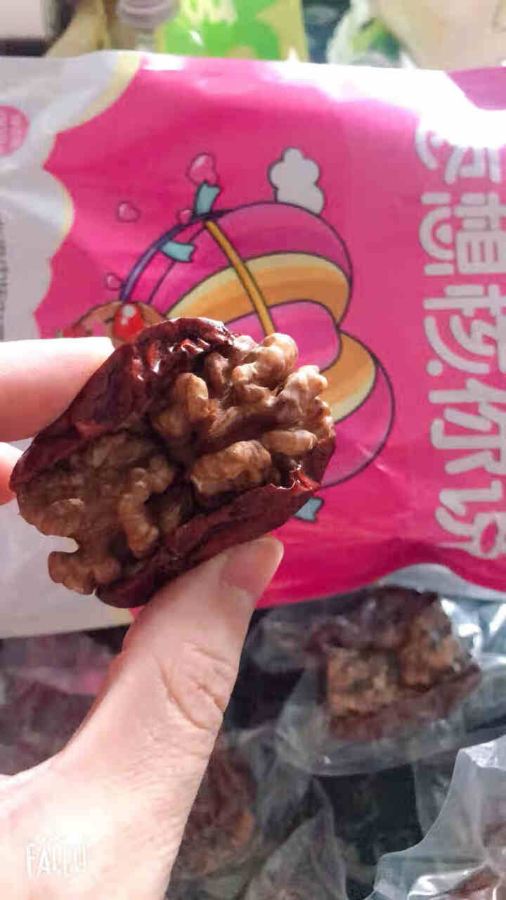 坏小孩 果干零食 枣夹核桃仁 208g 袋装怎么样，好用吗，口碑，心得，评价，试用报告,第2张