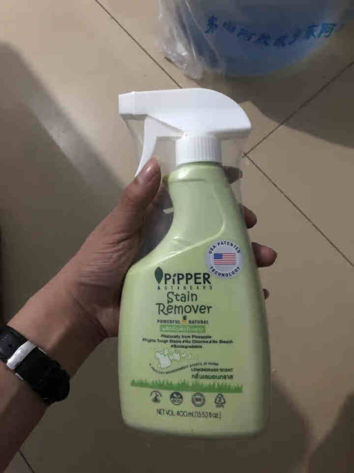 PIPPER 去渍剂400ml+地板清洁剂800ml 菠萝酵素怎么样，好用吗，口碑，心得，评价，试用报告,第3张