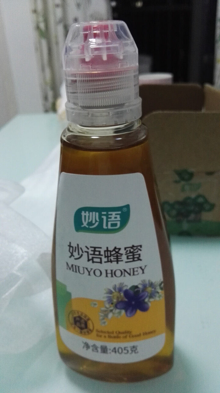 妙语（MiuYo）纯净天然农家自产土取蜂蜜 405g*1瓶怎么样，好用吗，口碑，心得，评价，试用报告,第3张