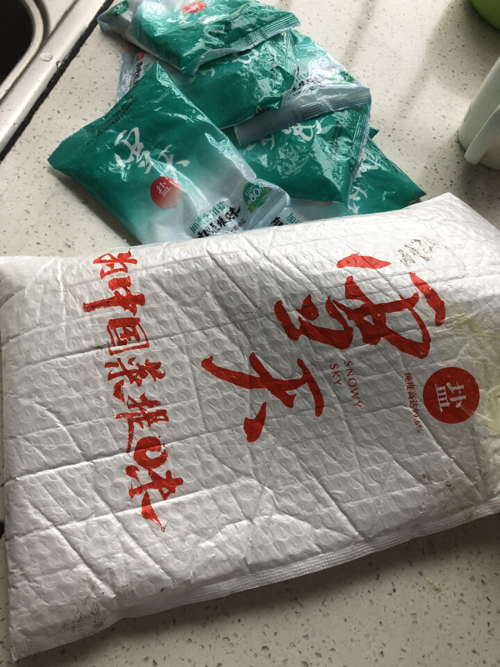 雪天加碘食用盐320g+80g/袋 8袋装怎么样，好用吗，口碑，心得，评价，试用报告,第3张