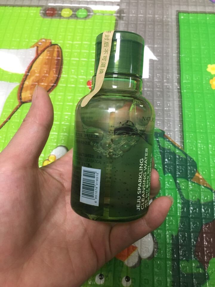 自然共和国 原自然乐园  济州碳酸卸妆水99ml 深层清洁 保湿补水 温和不刺激 眼唇可用怎么样，好用吗，口碑，心得，评价，试用报告,第3张