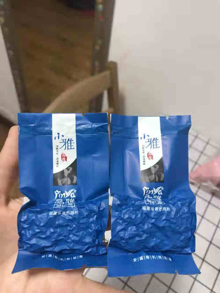 品雅 安溪铁观音茶叶清香型有机乌龙茶散装手工茶独立泡袋 2019年秋茶 品鉴装,第2张