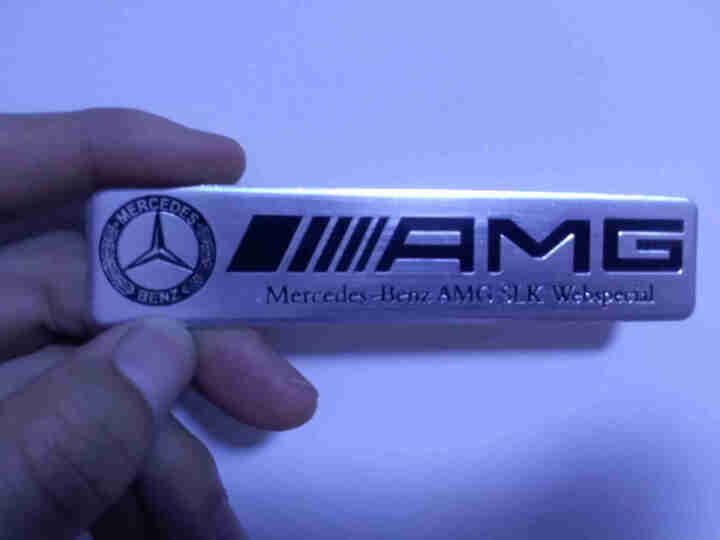 倍因斯 奔驰尾标贴 改装迈巴赫标 AMG 4MATIC E300LC260L加长侧标 侧窗字母数字贴 AMG铝片车贴怎么样，好用吗，口碑，心得，评价，试用报告,第3张