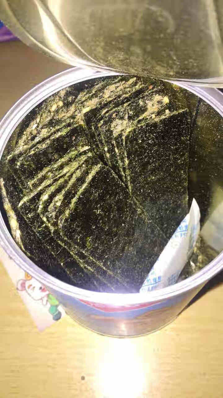 冠力熊 夹心海苔40g 芝麻巴旦木脆儿童孕妇食品 无添加休闲零食 芝麻夹心海苔40g怎么样，好用吗，口碑，心得，评价，试用报告,第3张