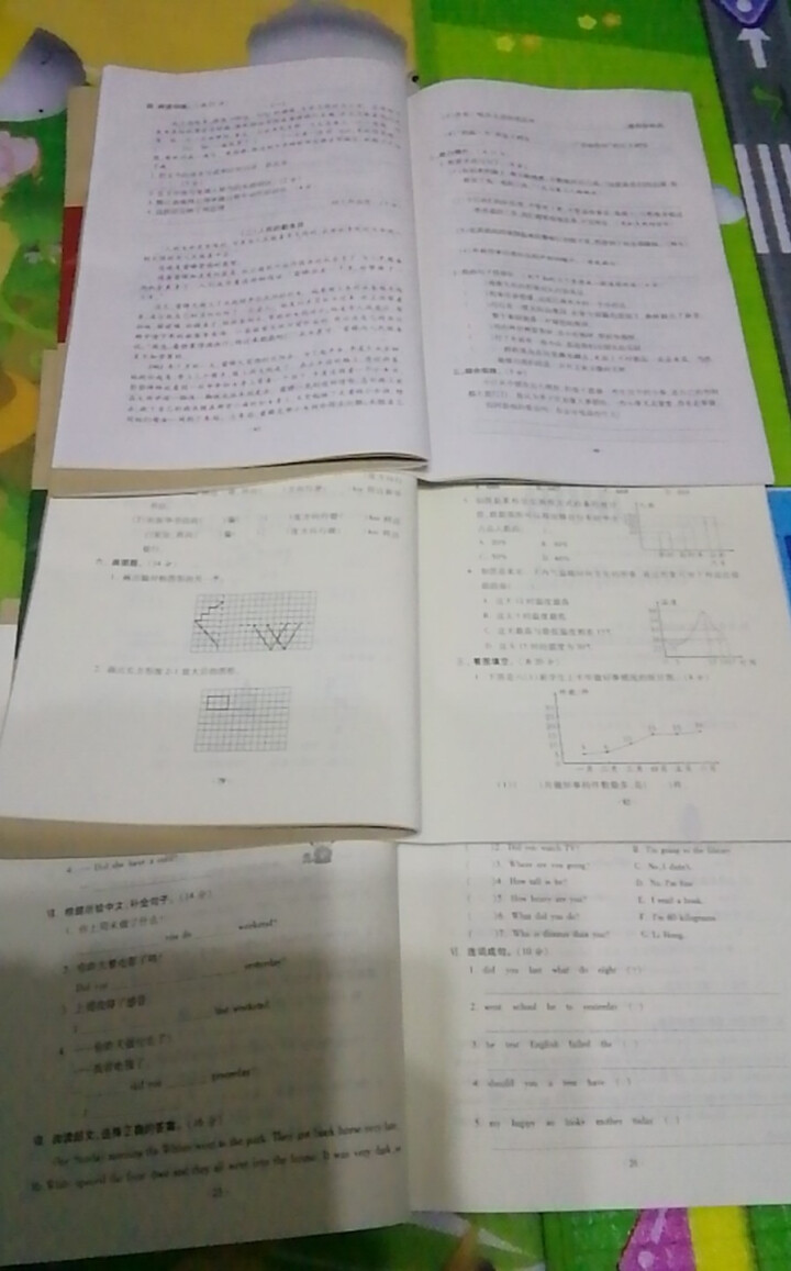 2019年春全能100分六年级下册语文数学英语试卷人教版3本小学六6年级下册测试卷3册全套装黄冈密卷怎么样，好用吗，口碑，心得，评价，试用报告,第3张