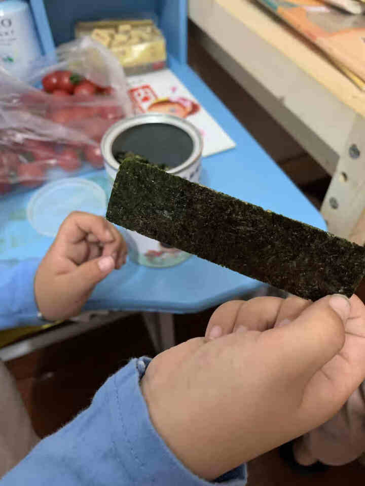 脍鲜生 海苔夹心脆休闲食品宝零食孕妇食品 巴旦木口味罐装怎么样，好用吗，口碑，心得，评价，试用报告,第4张