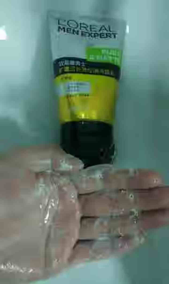 欧莱雅（LOREAL） 男士火山岩控油清痘洁面膏洁面乳清洁毛孔抗黑头洗面奶抗痘去痘 矿漠泥长效控油洁面乳怎么样，好用吗，口碑，心得，评价，试用报告,第4张