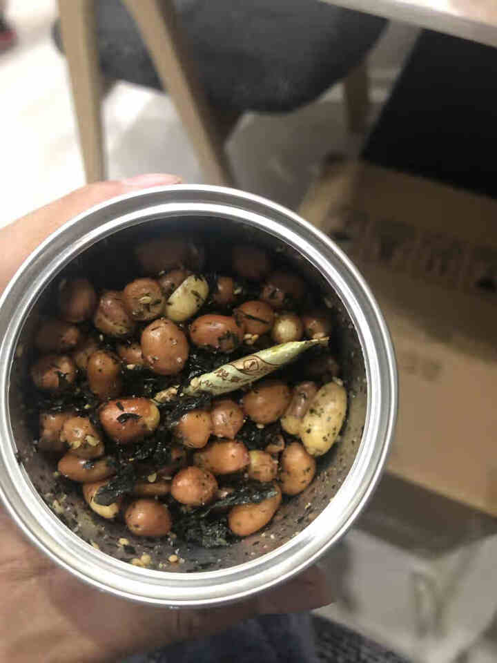 霍尔思（HUOERSI） 花生 坚果炒货 零食小吃  休闲食品  140G海苔花生怎么样，好用吗，口碑，心得，评价，试用报告,第4张