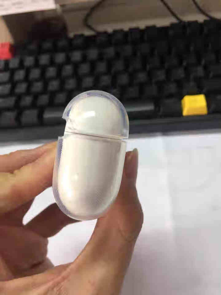 白布斯适用于airpods pro保护套3代苹果无线蓝牙耳机保护壳无线充电仓充电盒透明软壳 抹茶绿色怎么样，好用吗，口碑，心得，评价，试用报告,第3张