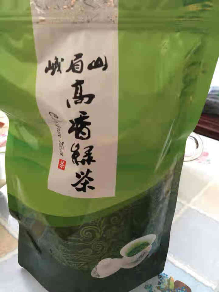 峨山馨芽 2019新茶 四川峨眉山原产高香绿茶 毛峰 春茶明前嫩芽浓香型云雾茶叶散装250g/袋包邮怎么样，好用吗，口碑，心得，评价，试用报告,第3张