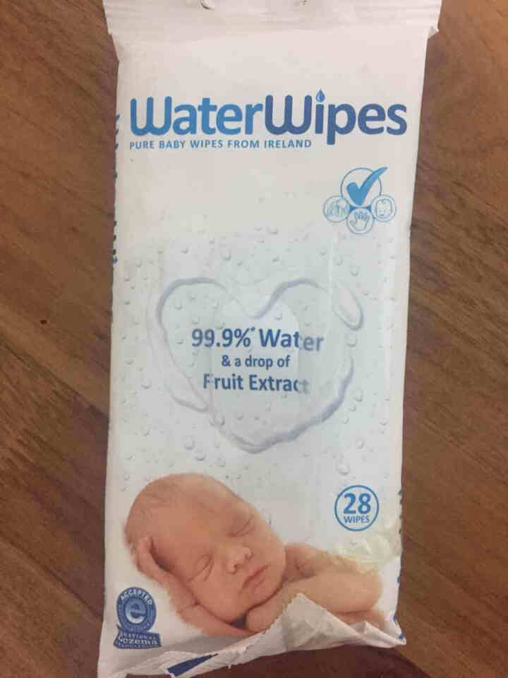 WaterWipes 爱尔兰进口 婴幼儿专用水湿巾 28抽 试用怎么样，好用吗，口碑，心得，评价，试用报告,第4张