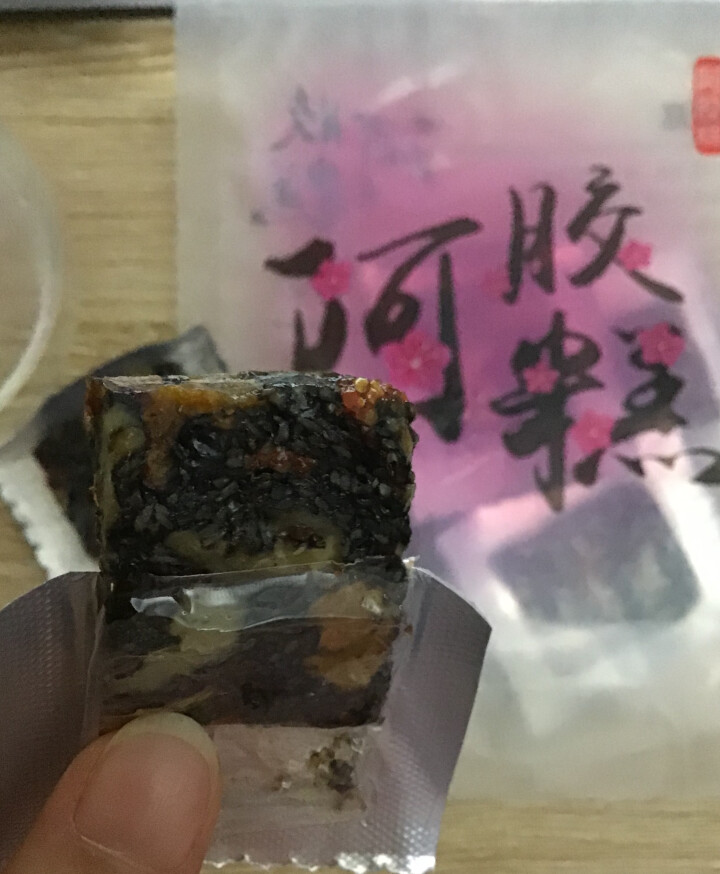 阿胶糕山东东阿红枣枸杞阿胶糕即食女士固元膏传统滋补气养颜60g/袋怎么样，好用吗，口碑，心得，评价，试用报告,第4张