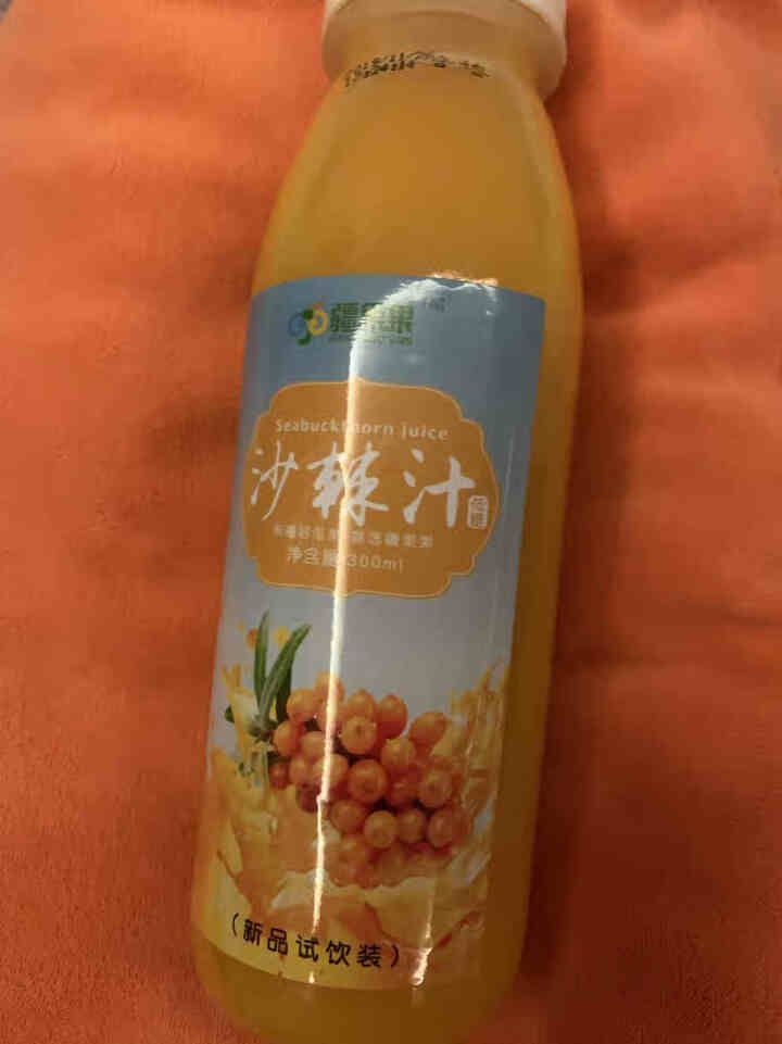 疆果果新疆特产沙棘果汁饮料 大于30%原浆 300ml送礼饮品礼盒 1瓶试饮装怎么样，好用吗，口碑，心得，评价，试用报告,第2张