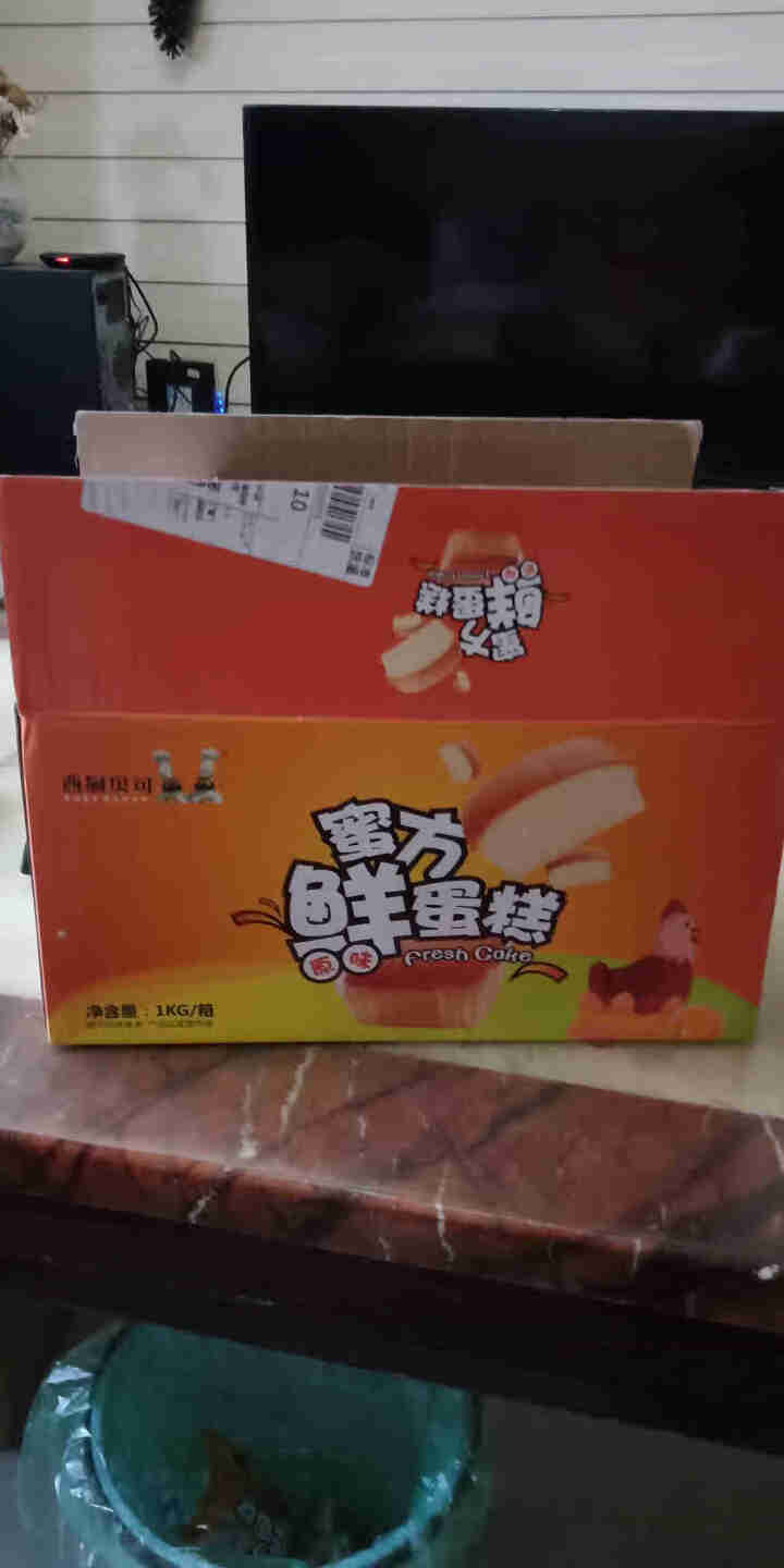 西厨贝可蜜方鲜蛋糕 整箱食品营养早餐1000g怎么样，好用吗，口碑，心得，评价，试用报告,第2张