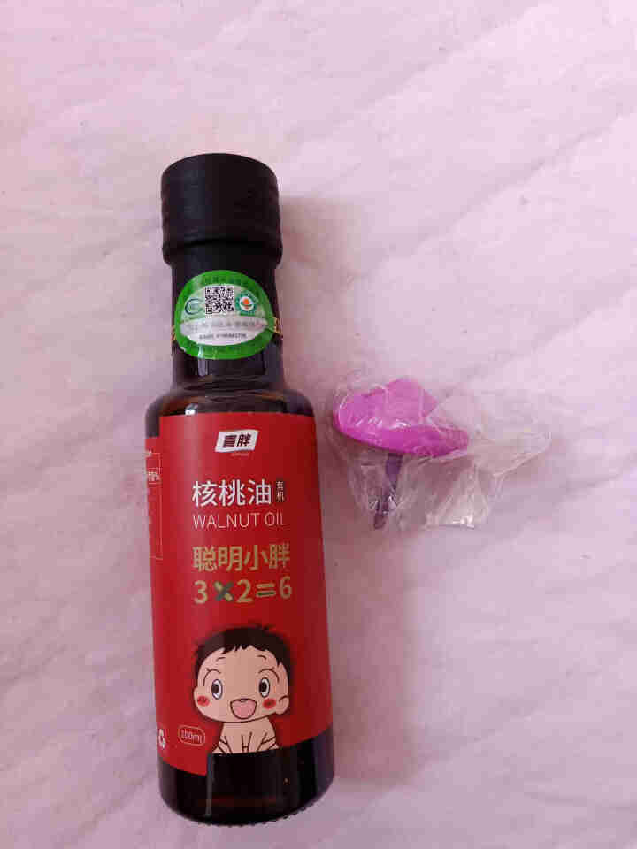 喜胖（XIPANG）有机核桃油100ml 物理冷榨 适用于儿童及孕妇食用油怎么样，好用吗，口碑，心得，评价，试用报告,第3张