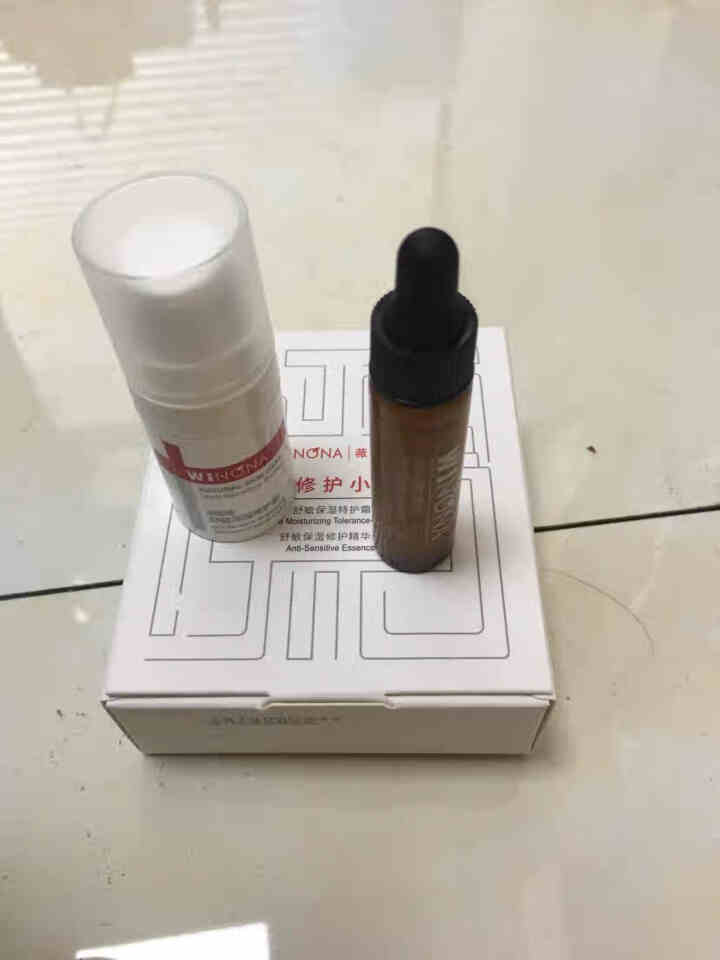 薇诺娜（WINONA）敏肌修护小魔盒【特护霜5g+舒敏精华5ml】怎么样，好用吗，口碑，心得，评价，试用报告,第2张