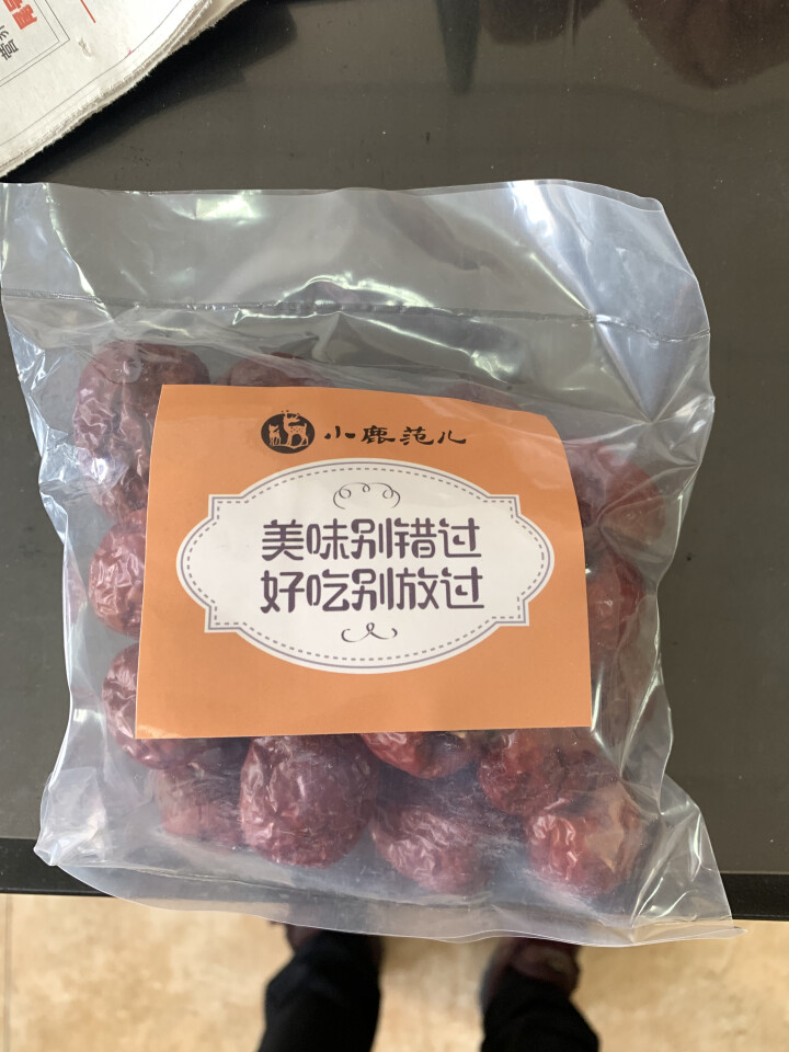 【小鹿范儿】 新疆特产休闲食品  蜜饯果干 薄皮 肉厚赞皇枣 孕妇零食小核 天山雪枣 160G怎么样，好用吗，口碑，心得，评价，试用报告,第2张