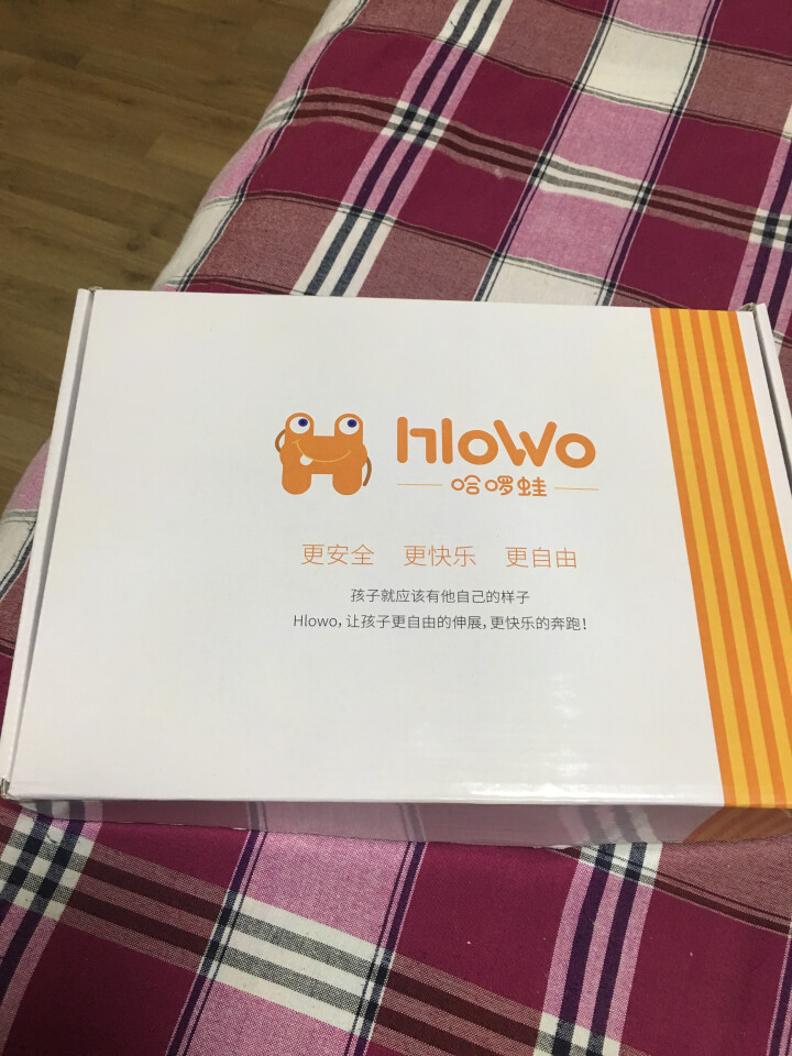 哈啰蛙（hlowo） 童装儿童羽绒服女短款2018冬季新款连帽女童迷彩羽绒服轻薄 迷彩紫 110怎么样，好用吗，口碑，心得，评价，试用报告,第2张