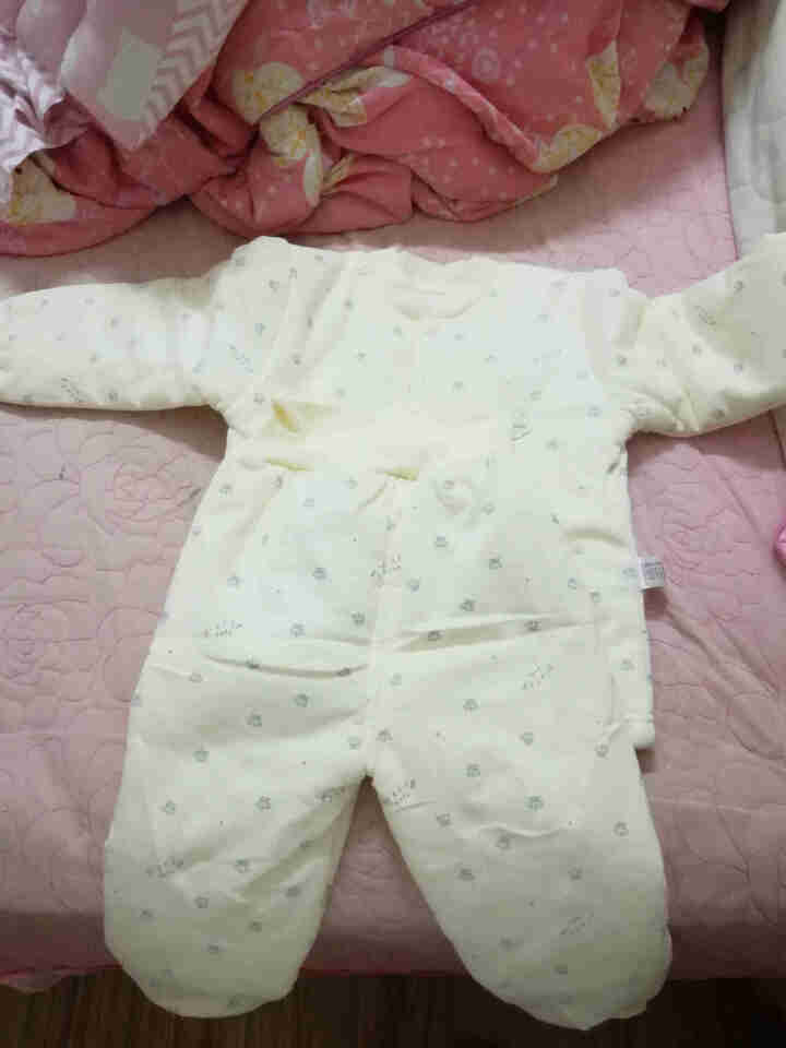 婴幼儿衣服加厚夹棉分体套装2019春秋冬新款3,第2张